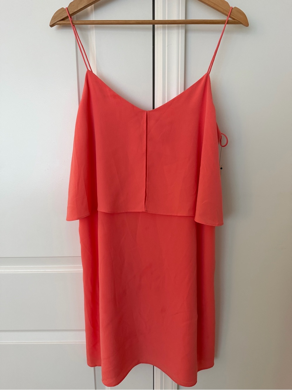 NWT Cynthia Steffe for Lord & Taylor Coral Popover Dress – Size 6